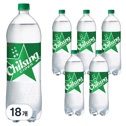 칠성사이다 PET, 2L, 18개