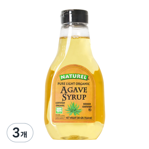 나뚜렐 유기농 아가베시럽, 660g, 3개
