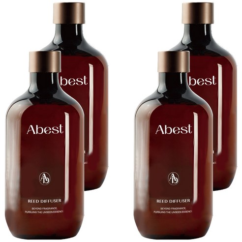아베스트 대용량 디퓨저 리필액, 유칼립투스, 500ml, 4개
