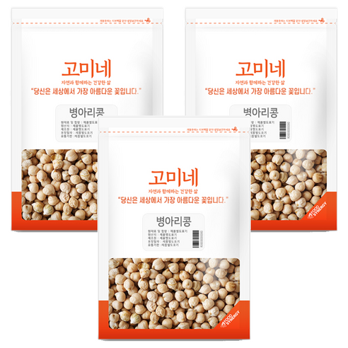 고미네 병아리콩, 1kg, 3개