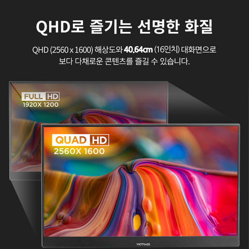 휴대용 모니터의 새로운 기준