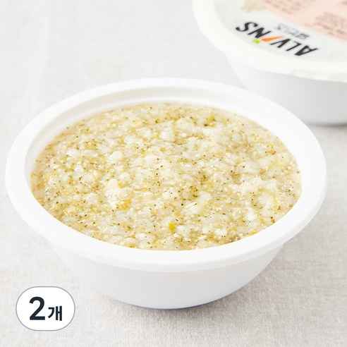 엘빈즈 이유식 중기2 7~10개월 느타리치킨죽, 180g, 2개, 혼합맛(느타리/치킨)