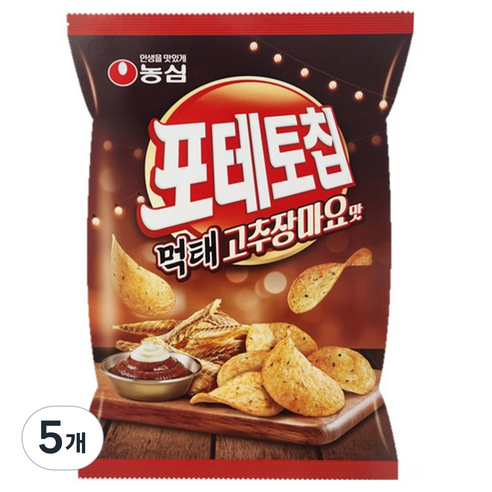 포테토칩 먹태 고추장 마요맛, 5개, 50g
