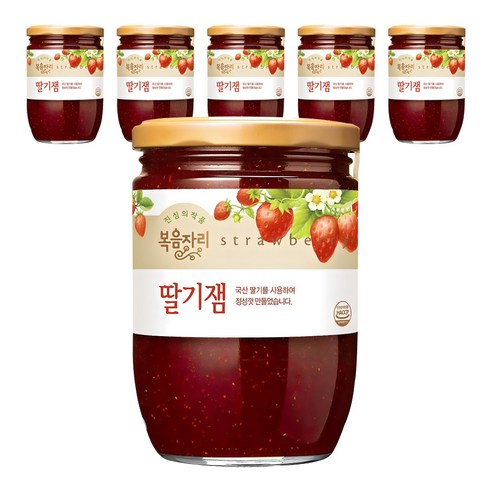 복음자리 딸기잼, 640g, 6개