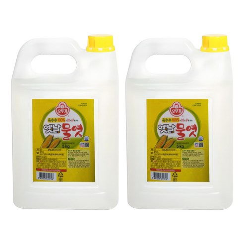 오뚜기옛날 물엿, 5kg, 2개