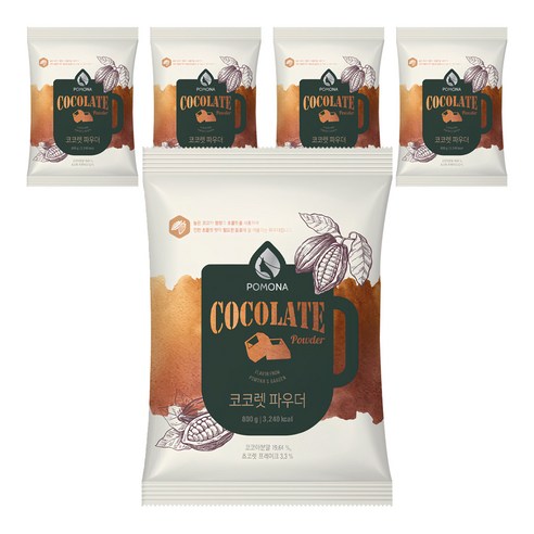 포모나 코코렛파우더, 800g, 1개입, 5개