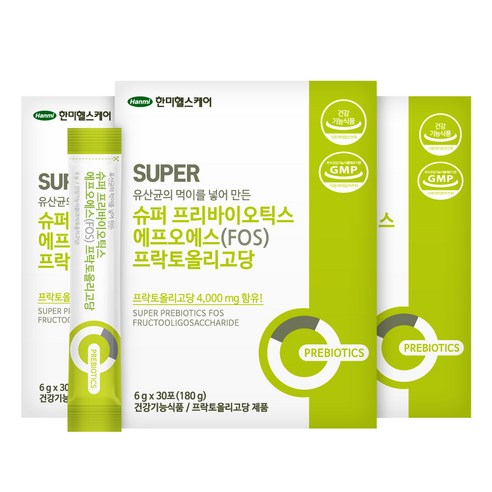 한미헬스케어 슈퍼 프리바이오틱스 FOS 프락토올리고당, 90개