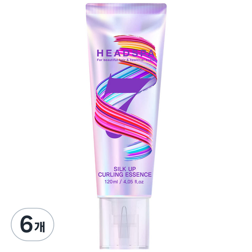 헤드스파7 실크업 컬링 헤어에센스, 120ml, 6개