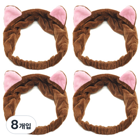 에이비엠 세안밴드 야옹, 브라운, 8개