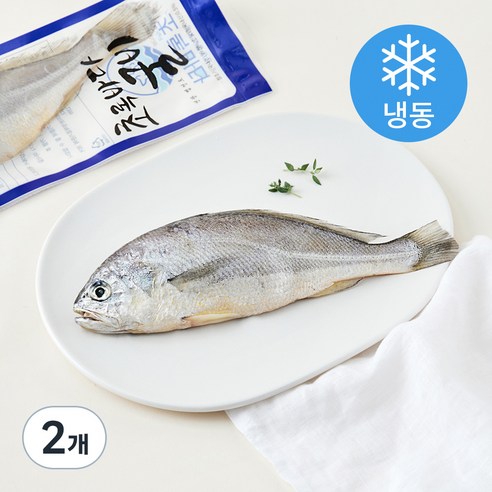 초록바다 품질 인증 굴비 (냉동), 150g, 2개