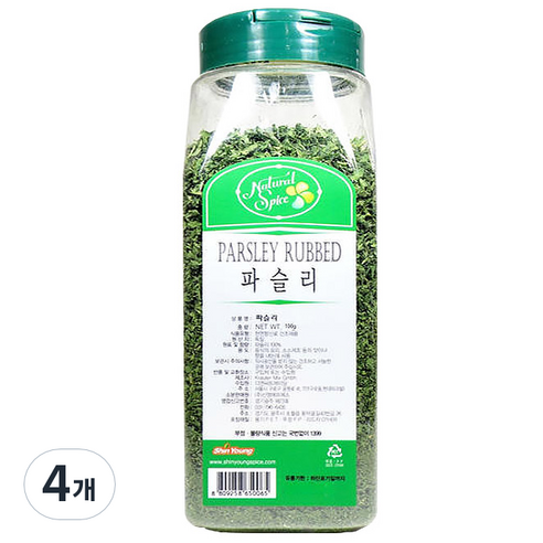내츄럴스파이스 파슬리, 100g, 4개