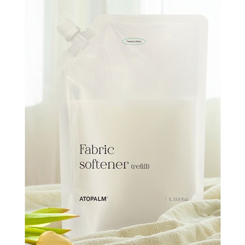 은은한 향기로 감싸는 포근한 행복, 아토팜 섬유유연제 프리지아코튼향