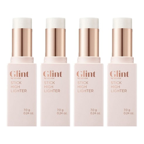 Glint 스틱 하이라이터 7g, 02 밀키 문, 4개