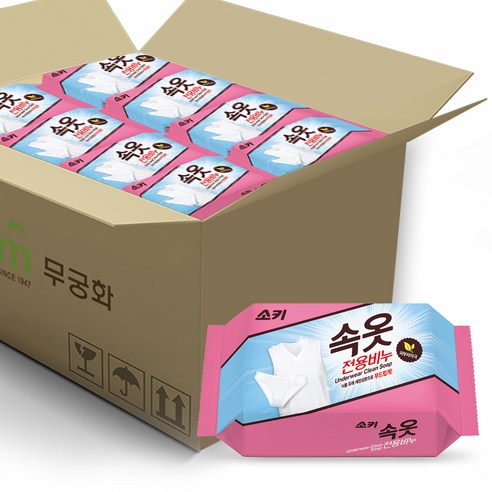소키 속옷전용 비누, 150g, 32개