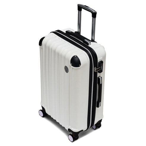 브라이튼 브이 여행용 확장형 캐리어 20인치 24인치 28인치 사이즈, 20인치 (34 x 55 x 22cm), PP화이트, PP화이트 섬네일