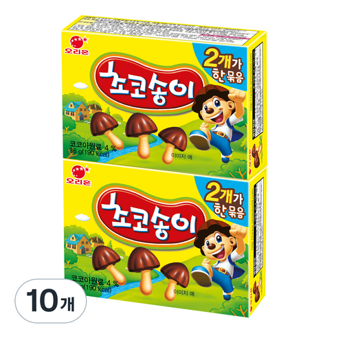 오리온 초코송이, 36g, 10개