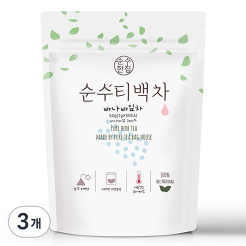 순수한집 바나바잎차, 1g, 50개입, 3개