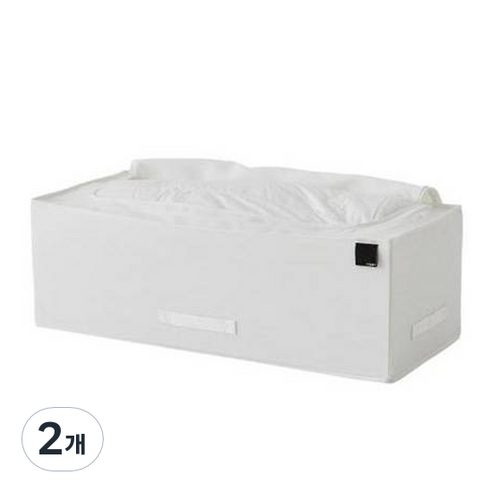 한샘 블랑 드레스룸 이불 수납함 800, 화이트, 2개