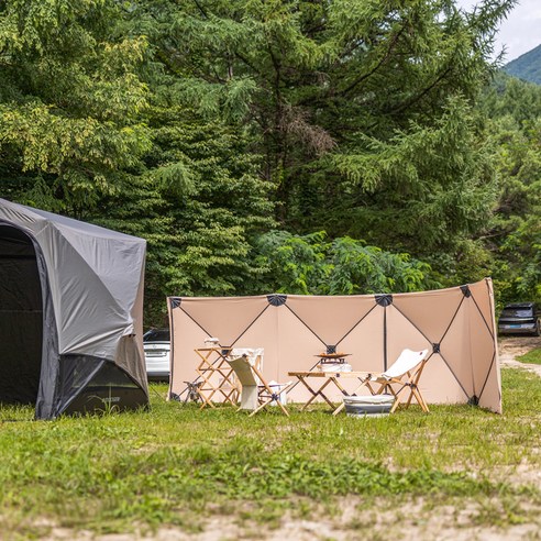 캠핑의 경계를 넓히는 원터치 편의함: 아이두젠 옵티머스 윈드스크린