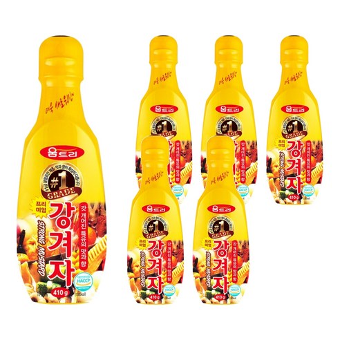 움트리 프리미엄 강겨자, 410g, 6개