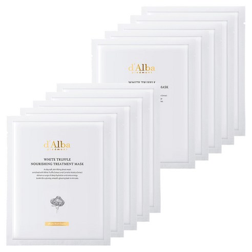 달바 화이트 트러플 너리싱 트리트먼트 마스크 25ml, 5개입, 2개
