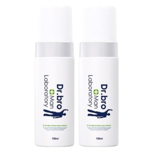 닥터브로 맨오브센스 남성청결제, 150ml, 2개