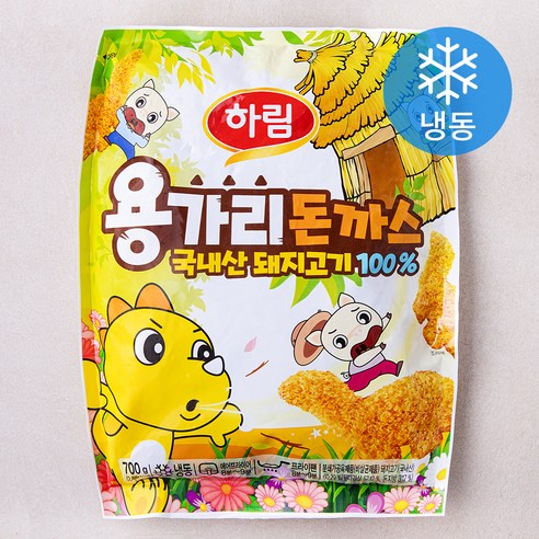 하림 용가리 돈까스 (냉동), 700g, 1개