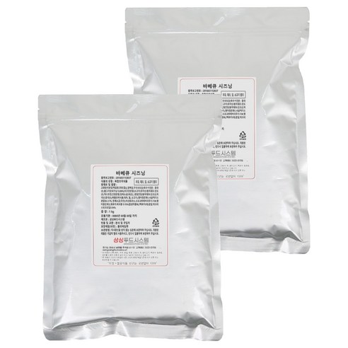 상상시즈닝 바비큐 시즈닝, 1kg, 2개