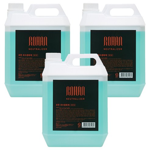 로한 펌전용 과수중화제, 4000ml, 3개