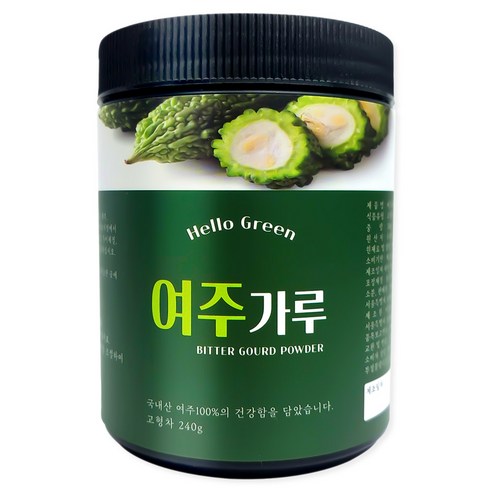 헬로우그린 여주 분말, 240g, 2개