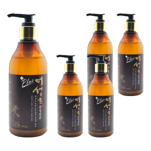 어성초 중성샴푸, 300ml, 5개