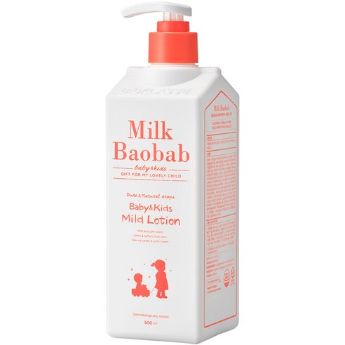 밀크바오밥 베이비앤키즈 마일드 로션: 부드러운 피부를 위한 상쾌한 향기