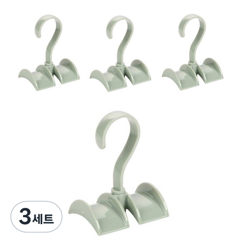 파스텔 가방걸이 4p 세트, 랜덤발송, 3세트