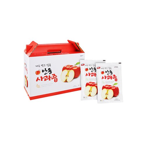 자꾸먹고싶은 안동사과즙, 120ml, 50개