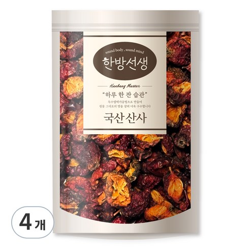 한방선생 산사 특품, 150g, 4개
