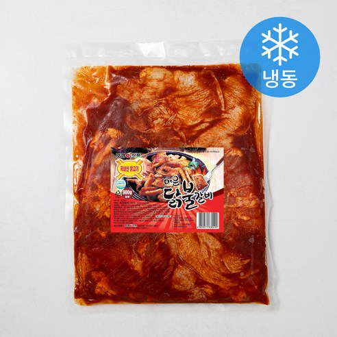 맛잽이식품 매운닭불갈비 (냉동), 900g, 1개