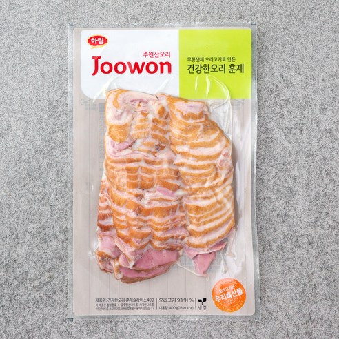 건강한오리 훈제슬라이스, 400g, 1개