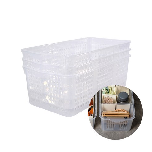 깔끔하고 효율적인 냉장고 수납을 위한 실리쿡 국산 냉장고 정리 트레이