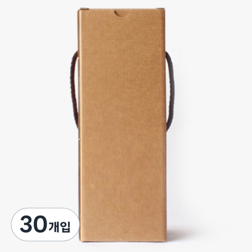 병도매닷컴 1L 페트병 포장 무지박스, P1000-1C, 30개입