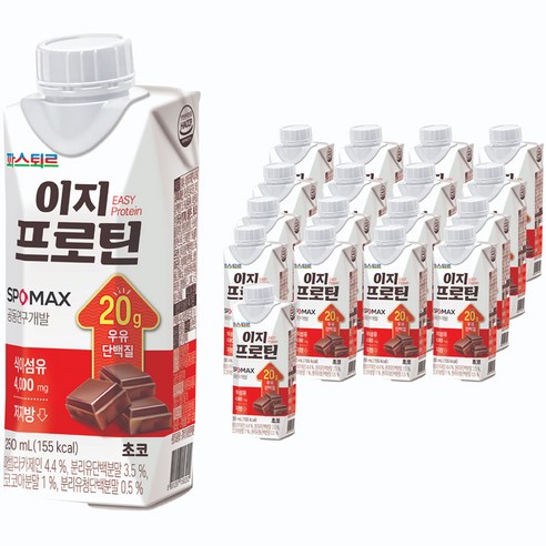 파스퇴르 이지프로틴 초코 드링크 18p, 1개, 4500ml