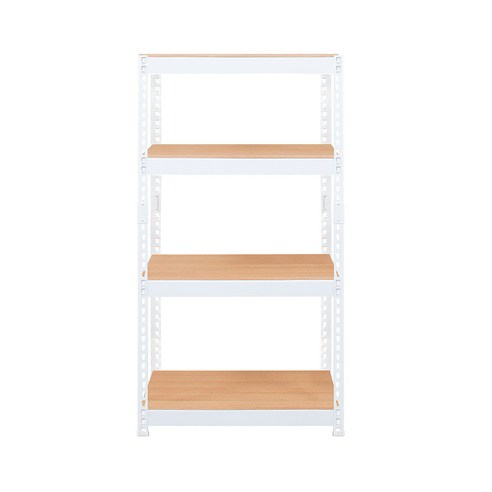 스피드랙 V2 선반 4단 700 x 300 x 1500 mm, 화이트(앵글)