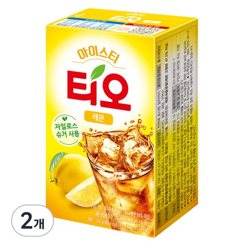 티오 아이스티 레몬맛, 13g, 18개입, 2개