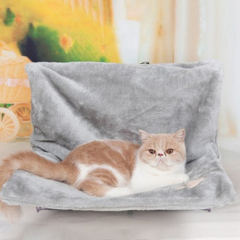 뽀마 걸이형 스카이 캣배드 실내용 고양이 침대