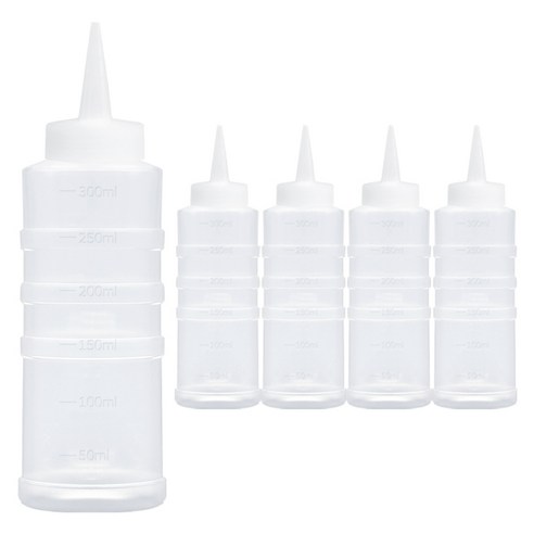 일상속반짝 국내생산 잘라쓰는 소스통 1구 뚜껑 미포함, 300ml, 5개