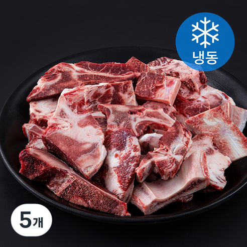 건화 한우 잡뼈 (냉동), 3kg, 5개