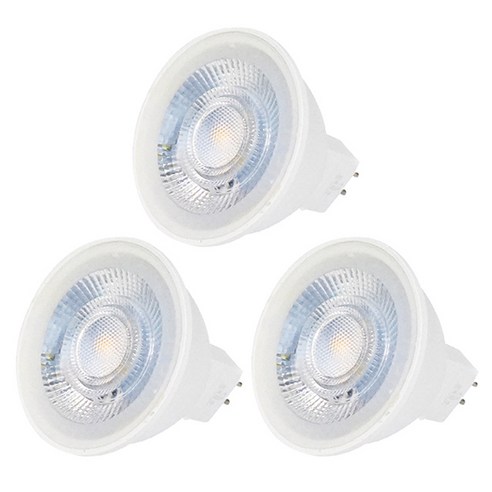 두영조명 LED 할로겐 전구 램프 MR16 4W, 주광색, 3개