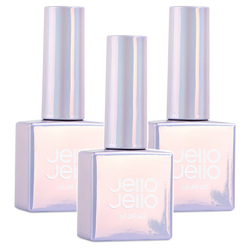 젤로젤로 연장 팁오프젤, 10ml, 3개