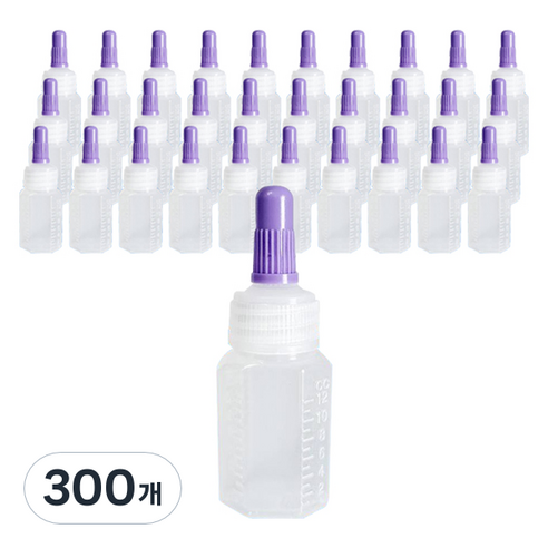 메디팩토리 PE 말랑이 투약병 이중긴마개 12ml, 300개