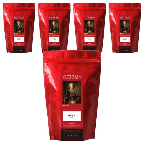 빅토리아 레드 페퍼민트, 60g, 1개입, 5개