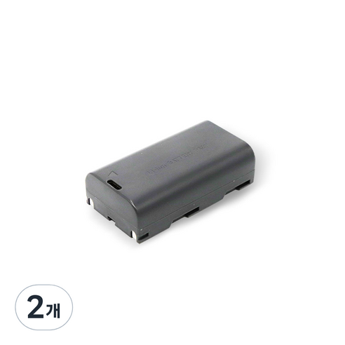 신콘 7.3V 리튬 배터리 SLB-800, 1개입, 2개